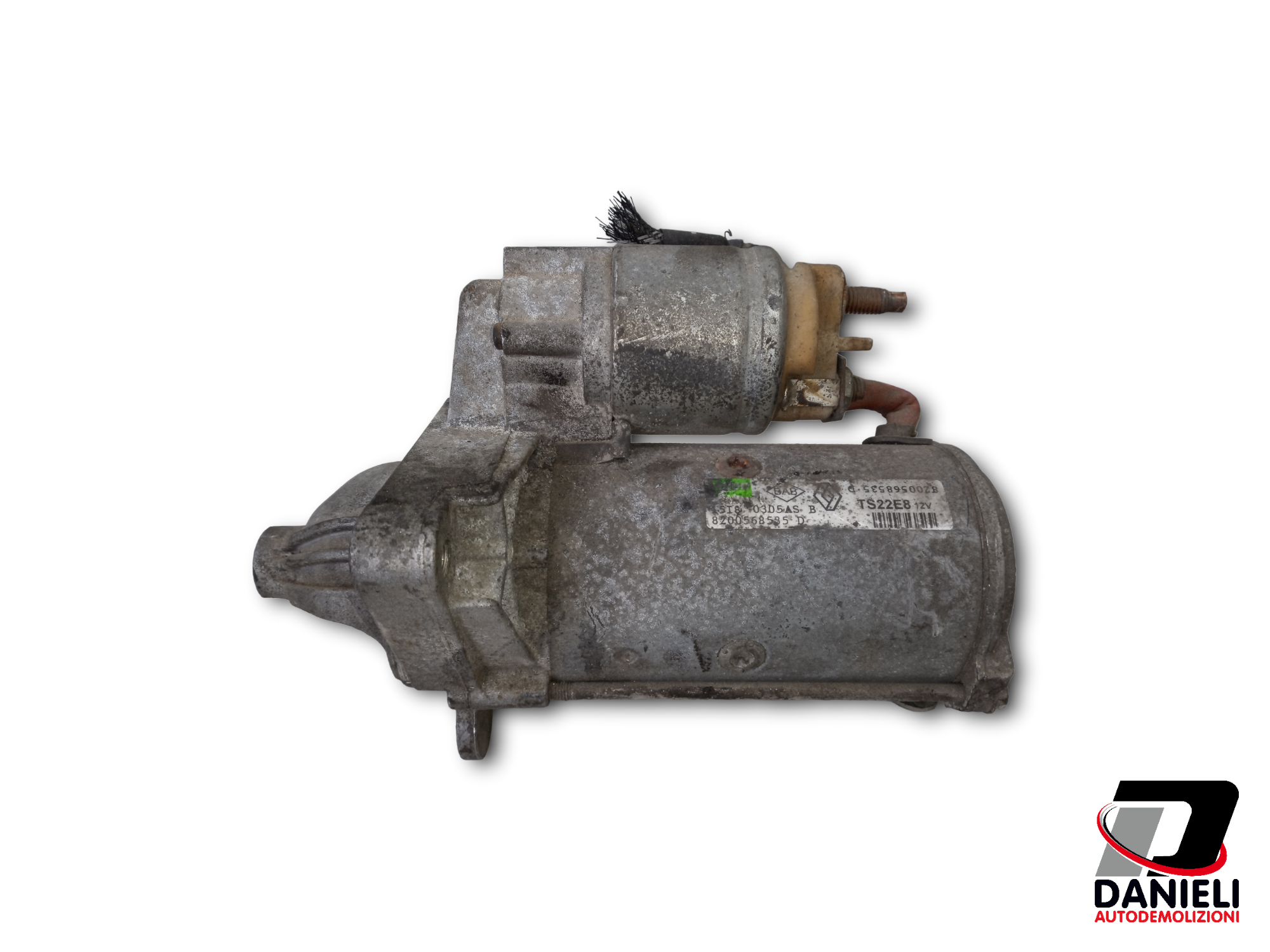 TESLA TECHNICS Motorino Avviamento 12V 2.20KW - Compatibile Con Nissan, Opel, Renault