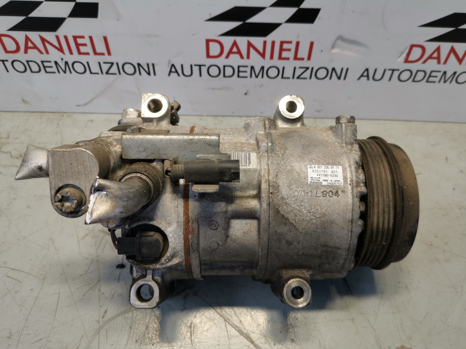 Compressore Aria Condizionato 890087 Per Volkswagen Up, Seat Mii, Skoda Citigo - Compatibile Con Modelli 2011-2014 - Foto 8