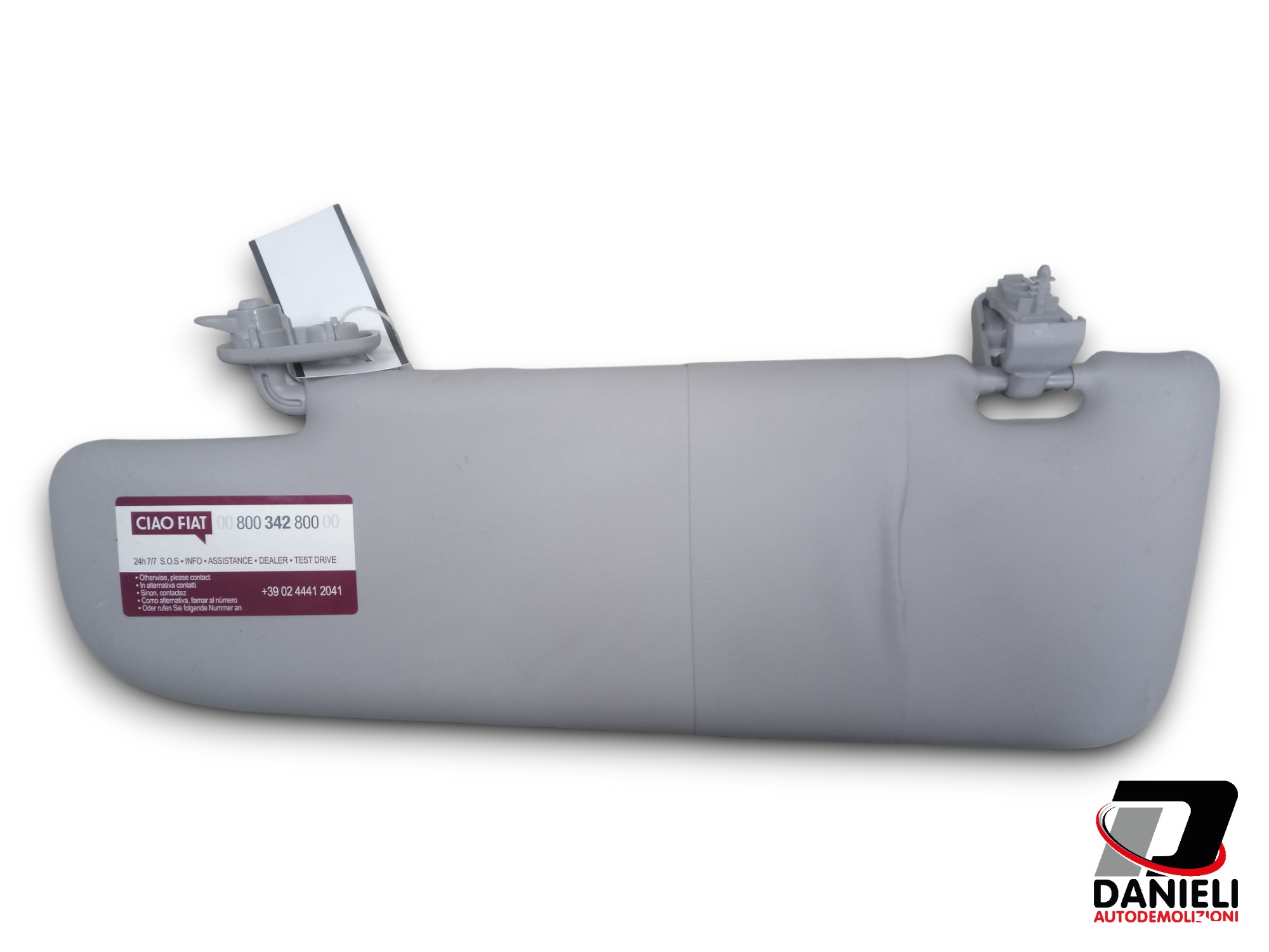ZONFANT Pare-soleil gris côté conducteur gauche sans toit ouvrant compatible avec véhicule Dodge 2002 2003 2004 2005 2006 2007 2008 2009 Ram 1500 2500 3500, remplace #1CT11TL2AA