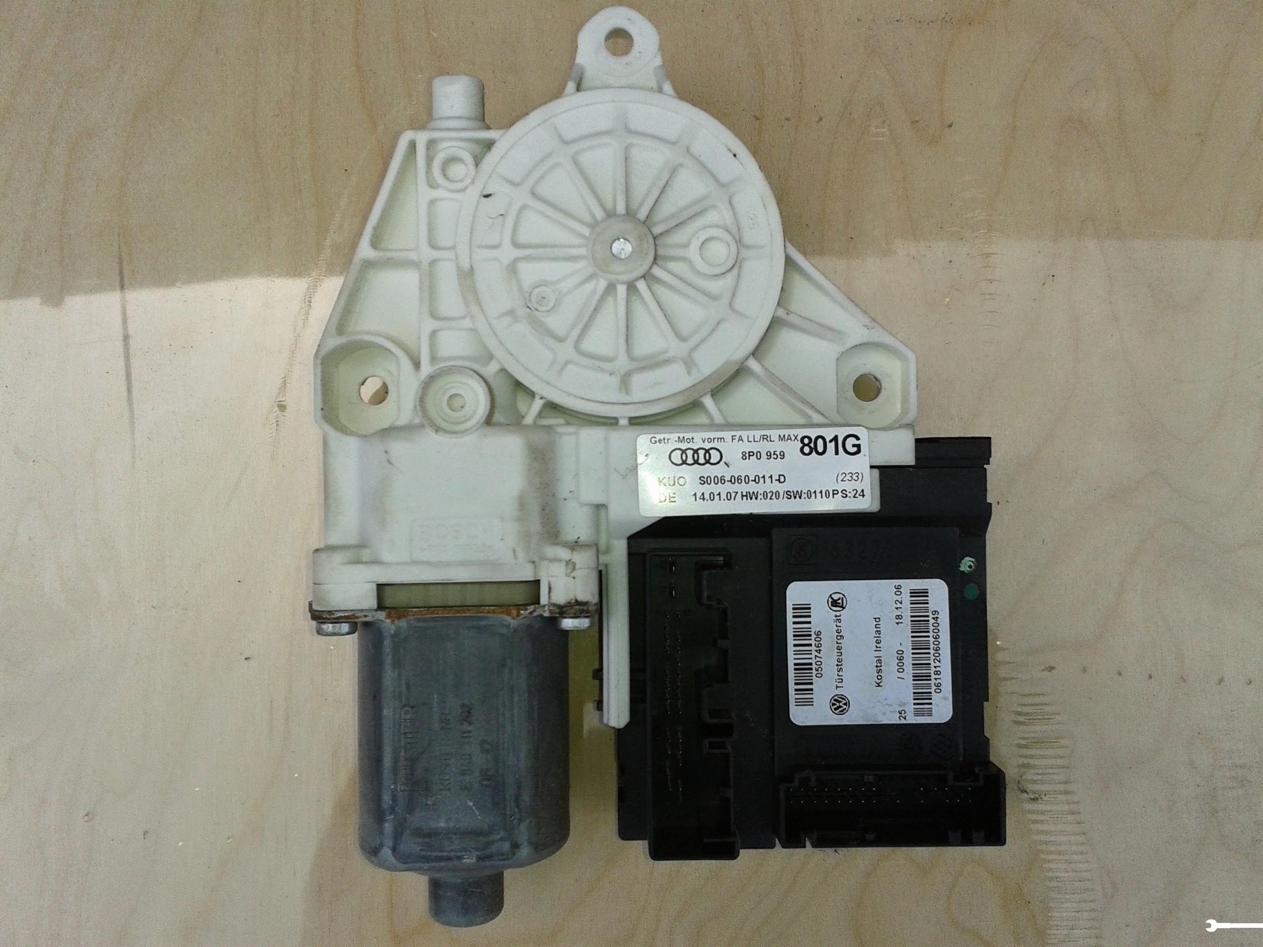 Alzacristallo Elettrico Anteriore Destro Per Audi A3 8P (2003‑2012) 3 Porte – Meccanismo Completo Starkit Performance - 6